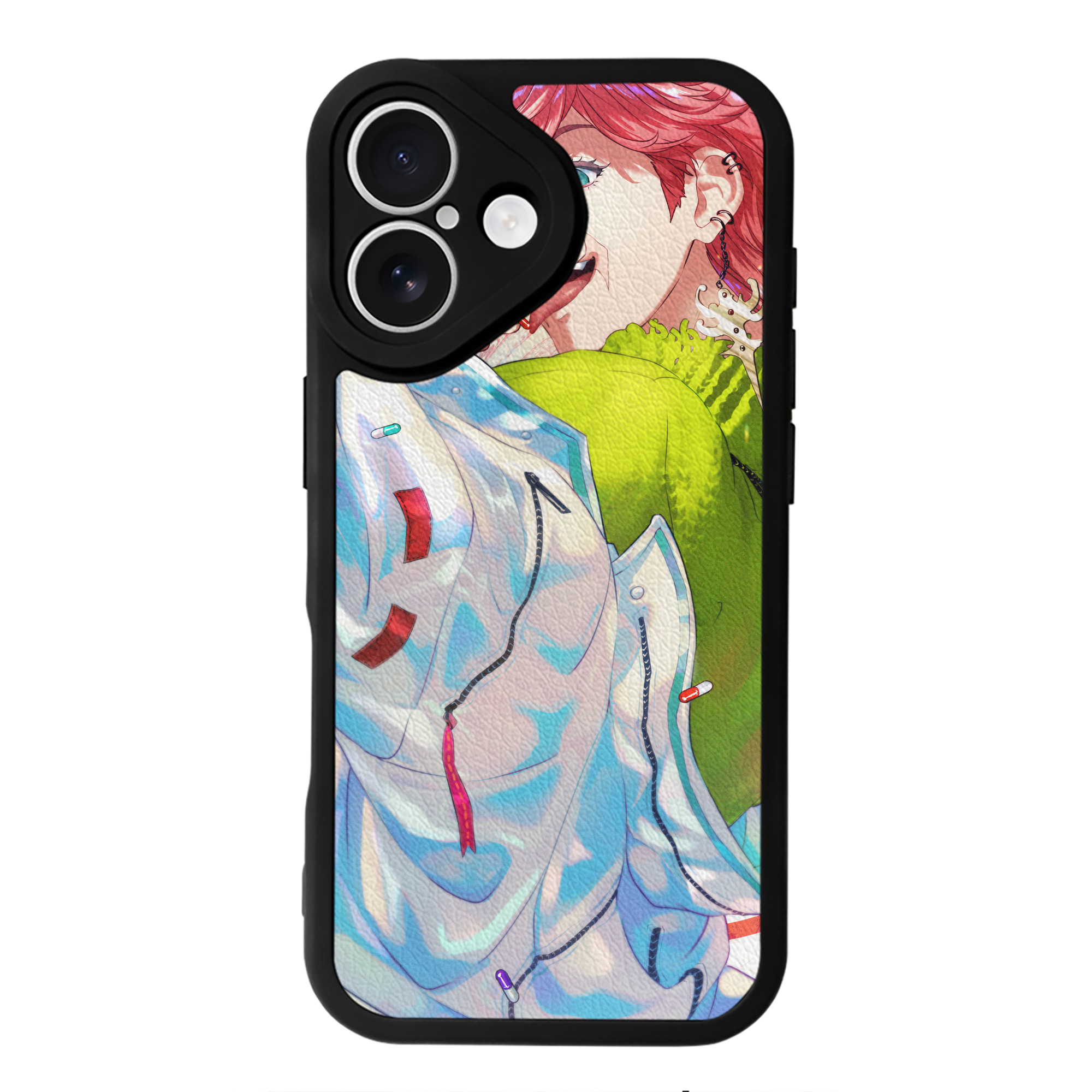 （画像用） 東京リベンジャーズ Tokyo Revengers 【iPhone 16シリーズ対応】シリコンスマホケース（レザー調） 材質：シリコン